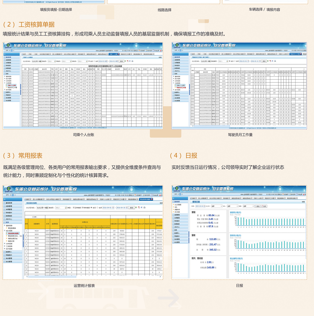 运营统计系统